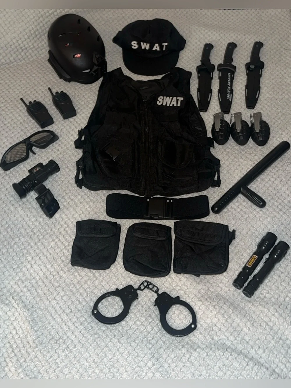 Tactical Black Role-Play VR Accessory Set